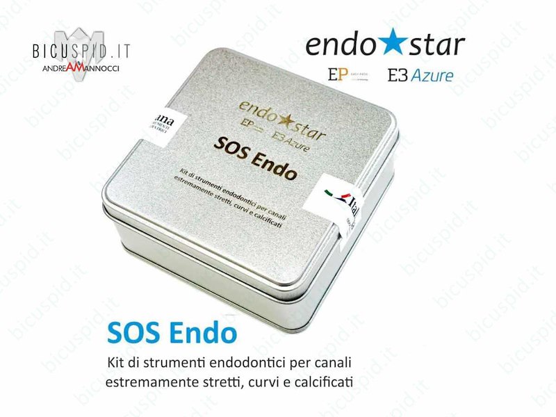 SOS Endostar Kit Emergenza per canli stretti - curvi o calcificati - KSOS