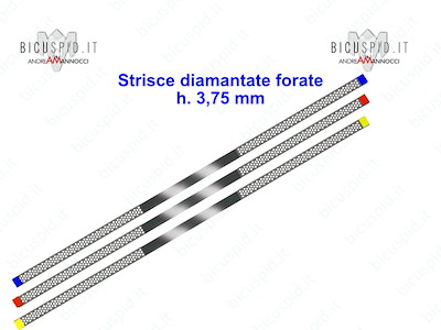 Strisce Diamantate Forate H 3,75 mm