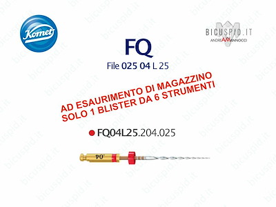 File Komet FQ Rotante FQ04L25.204.025