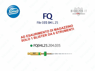 File Komet FQ Rotante FQ04L25.204.035