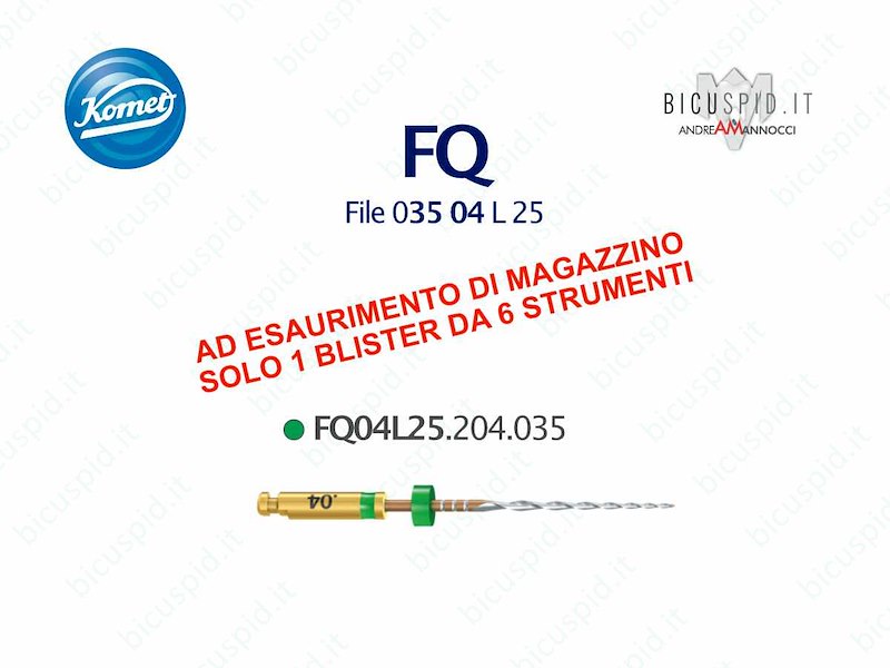 File Komet FQ Rotante FQ04L25.204.035