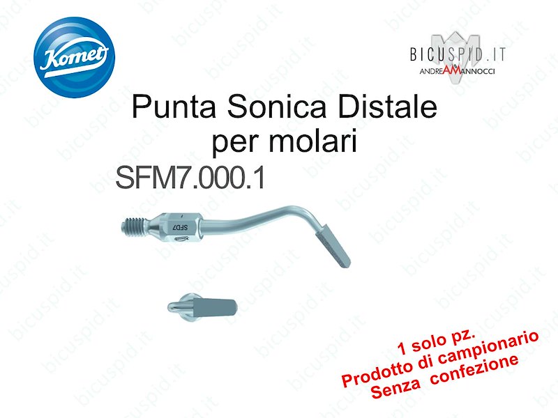 Punta Sonica  per preparazione cavitaria prossimale per molari SFM7.000.1