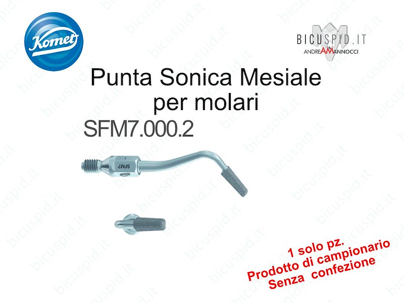 Punta Sonica  per preparazione cavitaria prossimale per molari SFM7.000.2