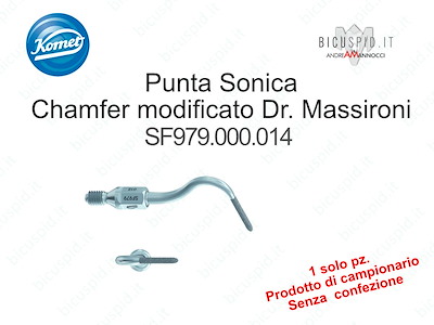 Punta Sonica  Chamfer modificato Dr. Massironi SF979.000.014