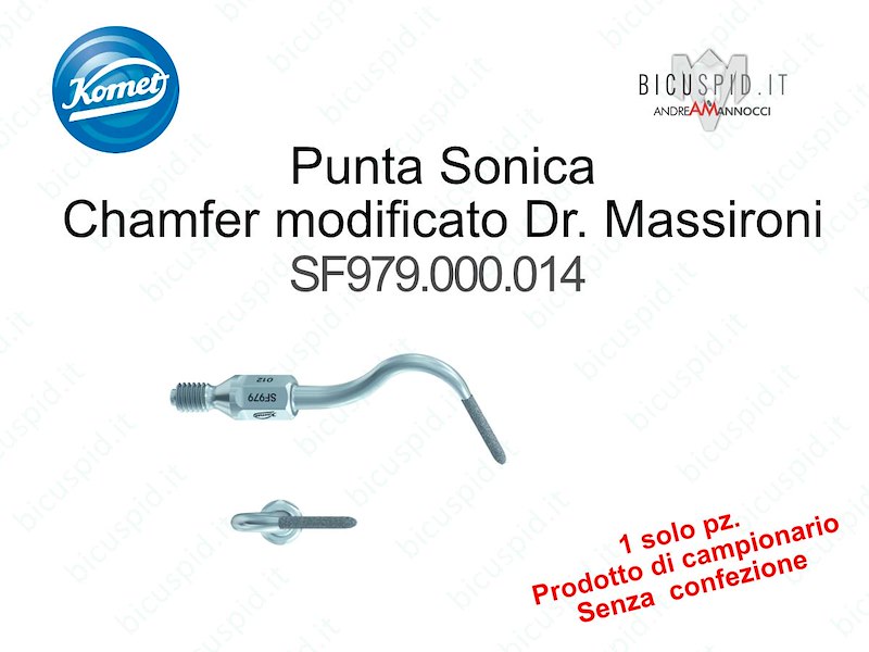 Punta Sonica  Chamfer modificato Dr. Massironi SF979.000.014
