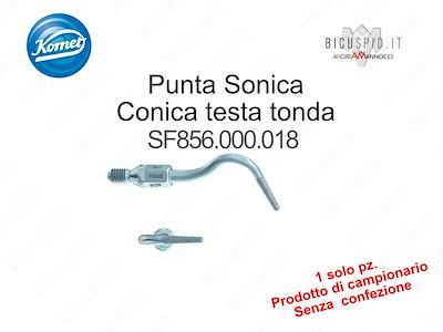 Punta Sonica  Conica testa tonda SF856.000.018