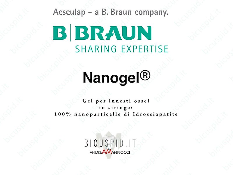 NANOGEL - Gel per innesti ossei in siringa - Nanoparticelle di idrosiapatite- Codice