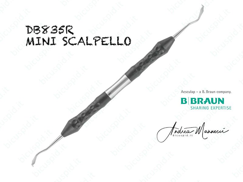 DB835R MINI SCALPELLO AESCULAP 175mm ERGOPERIO Aesculap BBraun