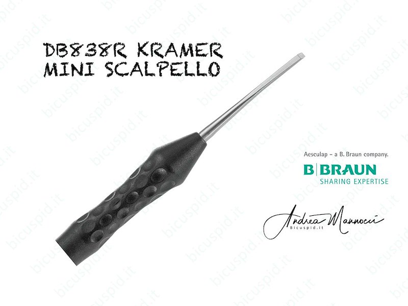 DB838R KRAMER MINI SCALPELLO AESCULAP 175mm ERGOPERIO Aesculap BBraun