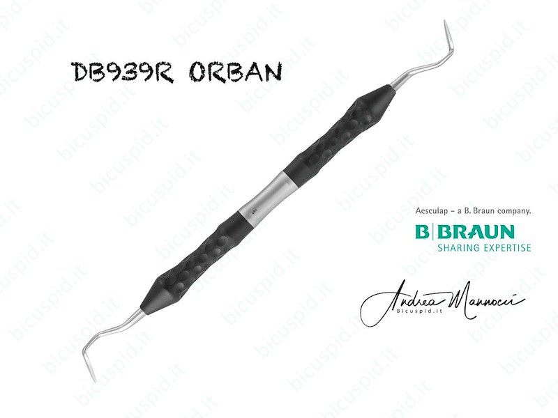 DB939R ORBAN BISTURI PER GINGIVECTOMIA AESCULAP 165mm ERGOPERIO Aesculap BBraun