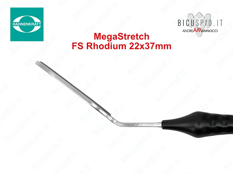 Mega Parallelometer FS Rhodium, Front Surface  Specchietto grande - Hahnenkratt 