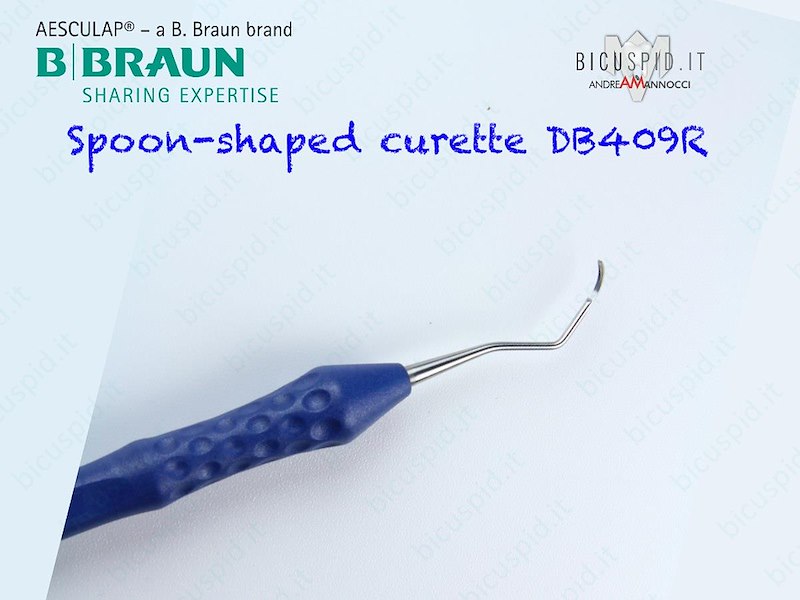 DB409 SPOON-SHARPED CURETTE  - 175mm - 