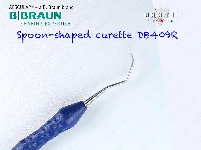 DB409 SPOON-SHARPED CURETTE  - 175mm - 