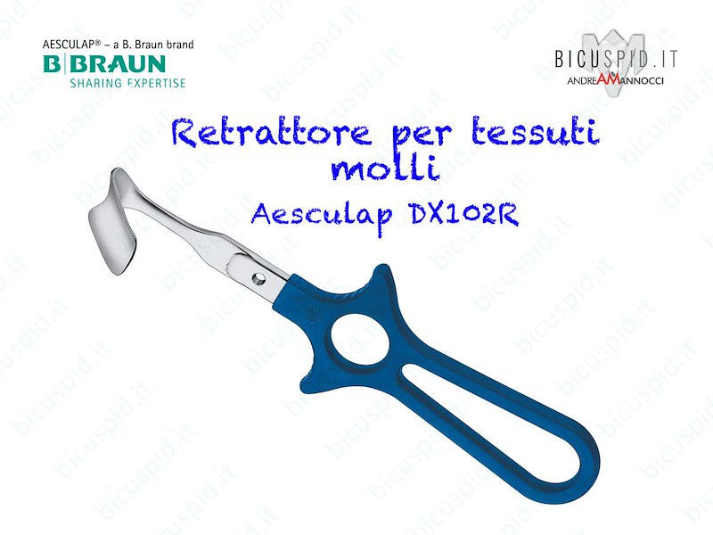 DX102R Divaricatore Aesculap Ergoplant - Retrattore per i tessuti molli 