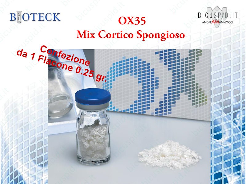 OX035  Bioteck - Granuli in Flacone OX da  0.25 gr