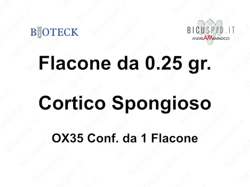 OX035  Bioteck - Granuli in Flacone OX da  0.25 gr