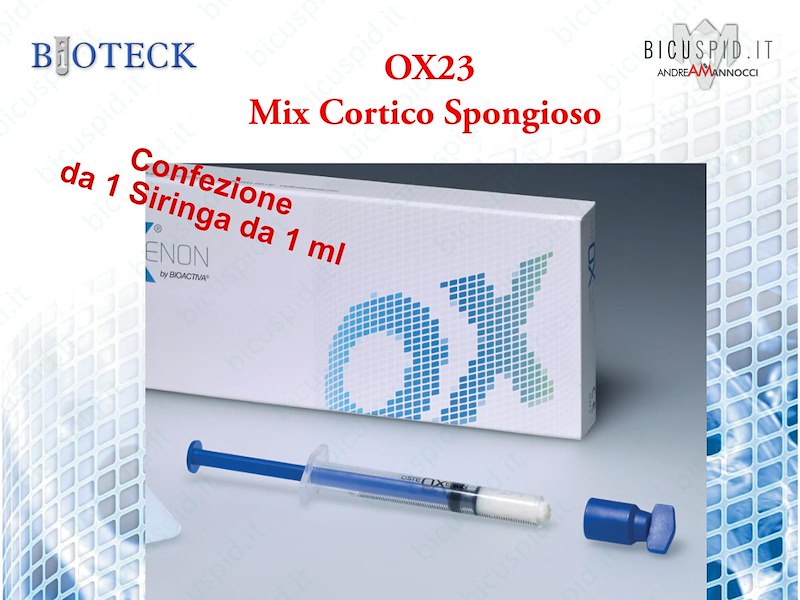 OX23 Bioteck - Granuli in Siringa - Confezione da 1 Siringa OX da 1 ml