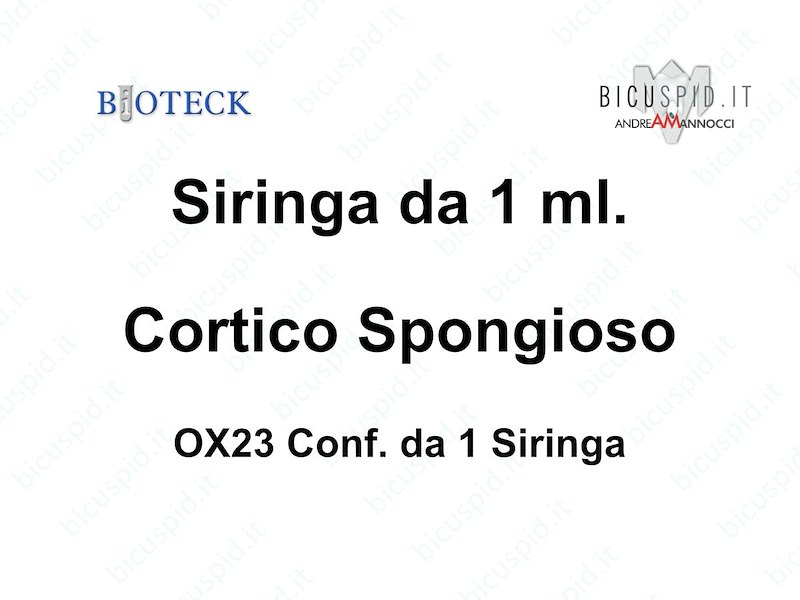 OX23 Bioteck - Granuli in Siringa - Confezione da 1 Siringa OX da 1 ml