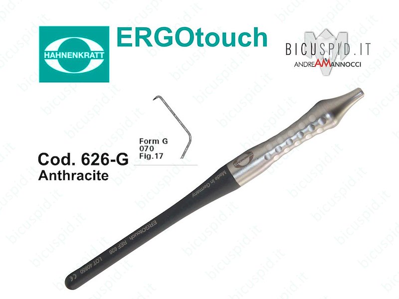 Specilli ERGOtouch EXPLORER Colore ANTRACITE Fig. 17 - HAHNENKRATT Cod. 626-G - Conf. da 1 pz.