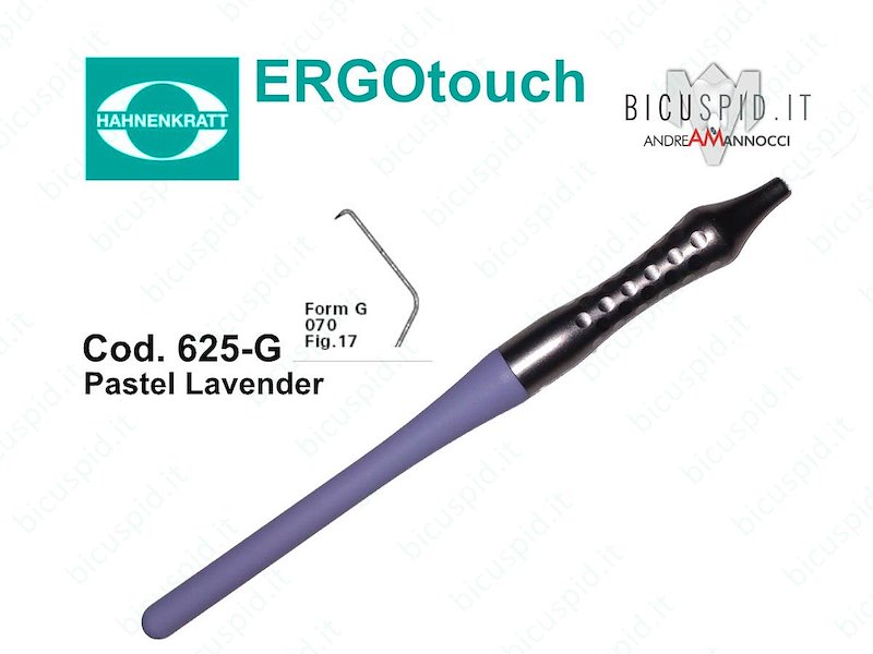 Specilli ERGOtouch EXPLORER Colore LAVANDA PASTELLO Fig. 17 - HAHNENKRATT Cod. 625-G - Conf. da 1 pz.
