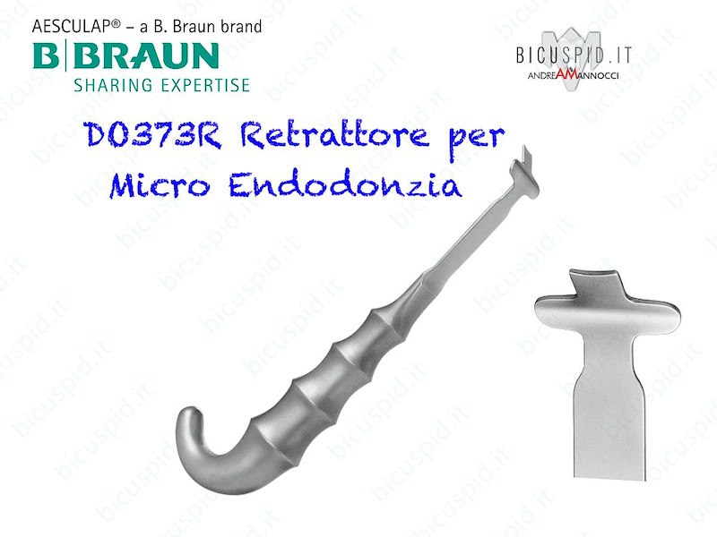 DO373R RETRATTORE ENDODONTICO #1,15mm 200mm- AESCULAP - CONF. DA  1 PZ.
