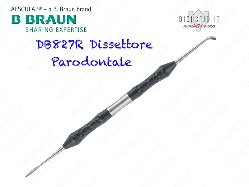 DB827R DISSETTORE PARODONTALE 185MM - AESCULAP - CONF. DA  1 PZ.