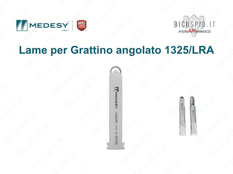 Lama di ricambio per grattino angolato codice 1325/LRA - Conf. da 1 pz.