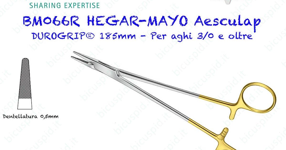 Strumento Per Laboratorio Biologico Driver Supporto Ago Mayo-Hegar Con Inserti In Carburo Di Tungsteno - Perfetto Per Chirurgia, Dentistica, Laboratori Portaaghi In Carburo Di Tungsteno - Foto 9