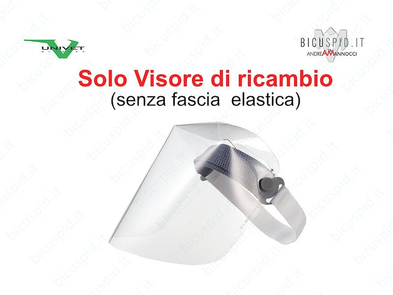 UNIVET RICAMBIO VISIERA PER  701.02 - CONF. DA 1 PZ. - Codice U7011220010