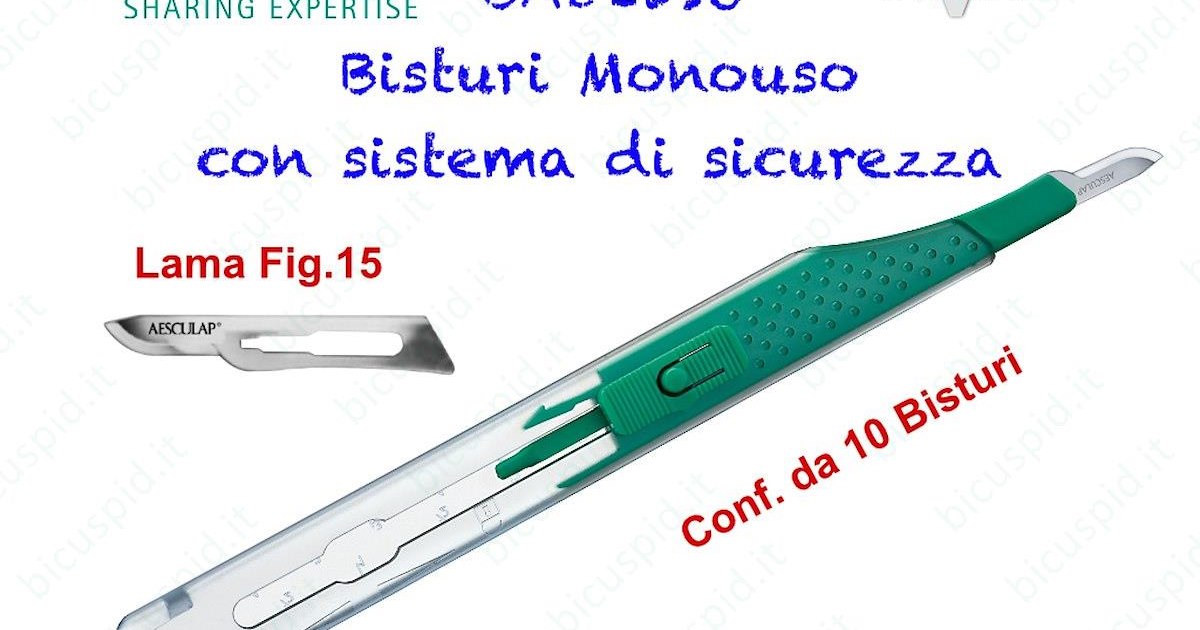 Bisturi Monouso Paragon Misura 15 Per Uso Medico - Foto 6