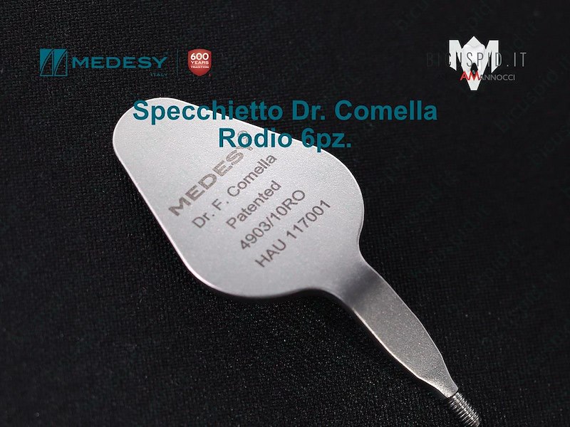 4903/10RO Specchietto a Goccia Dr. Comella - Medesy conf. da 6 pz.