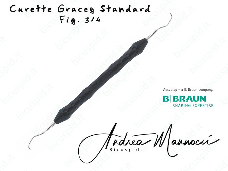 DB381R Curette di Gracey Standard fig.3/4