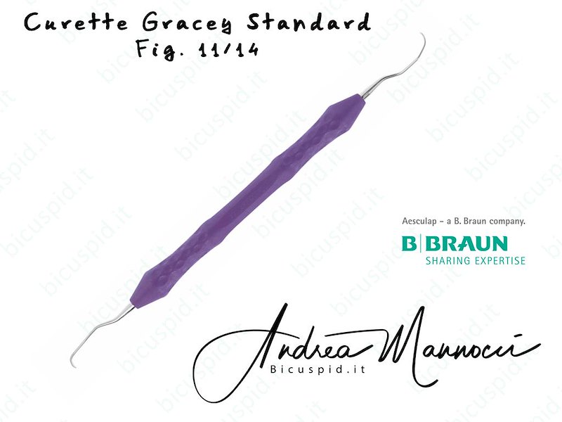 DB388R Curette di Gracey Standard fig. 11/14