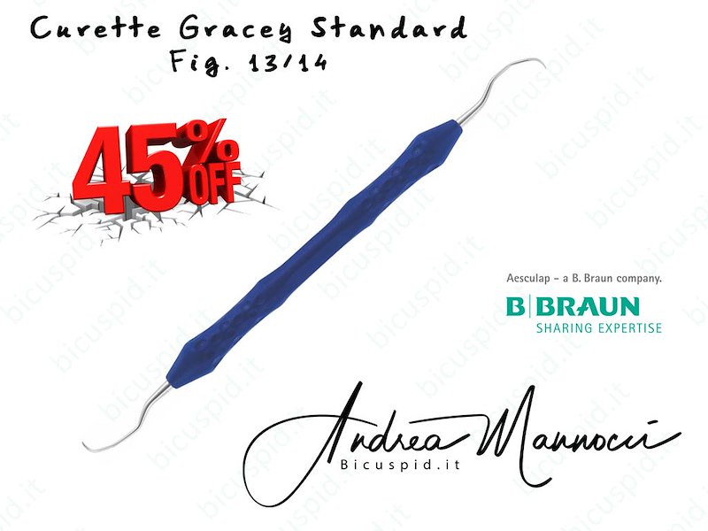 DB386R Curette di Gracey Standard fig. 13/14