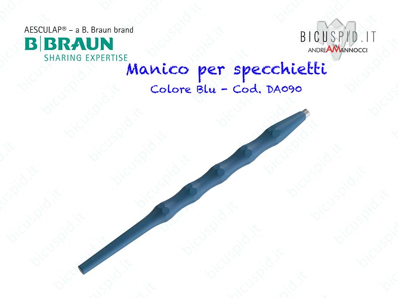 DA090 Manico per Specchietti in Peek Blu Aesculap
