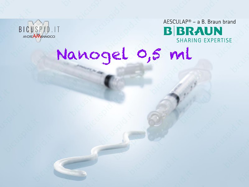 T860005   Nanogel 0.5 ml - Gel per innesti ossei in siringa - Nanoparticelle di idrosiapatite