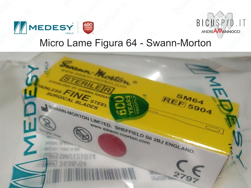 3638/64 Micro Lame Figura 64 - Swann-Morton