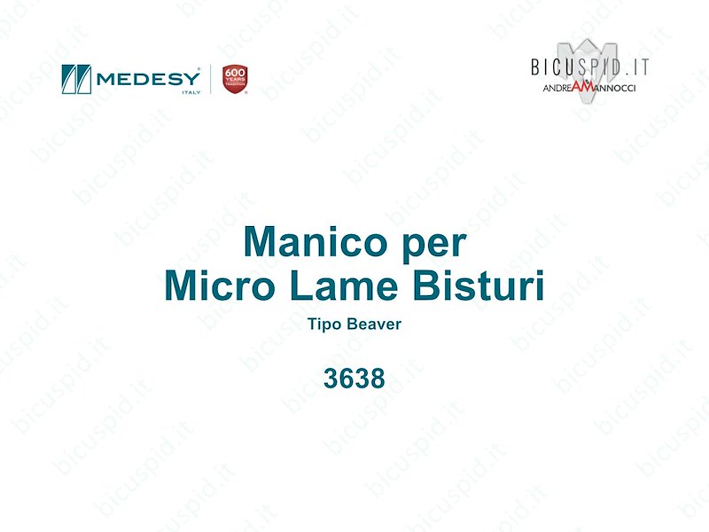 3638 Manico per Micro Lame Medesy