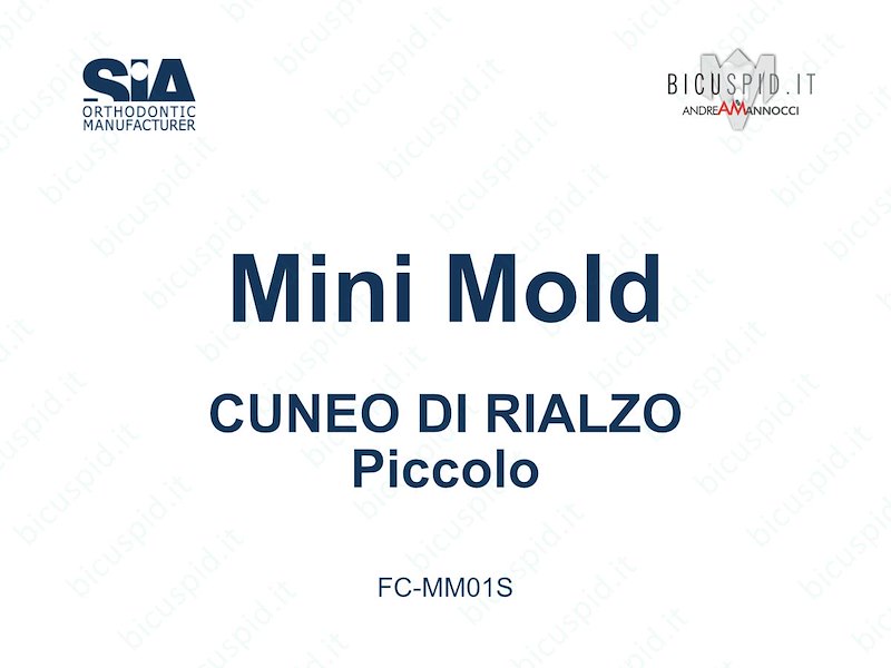 FC-MM01S Mini Mold  Cuneo di Rialzo Piccolo