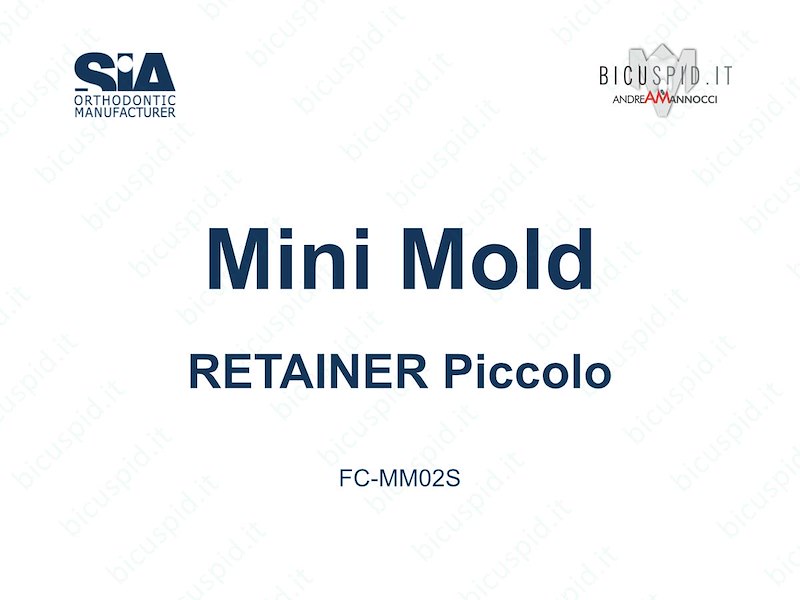 FC-MM02S  Mini Mold  Retainer Piccolo 