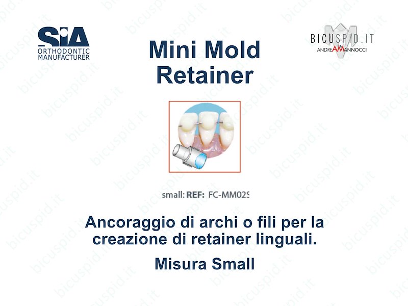 FC-MM02S  Mini Mold  Retainer Piccolo 